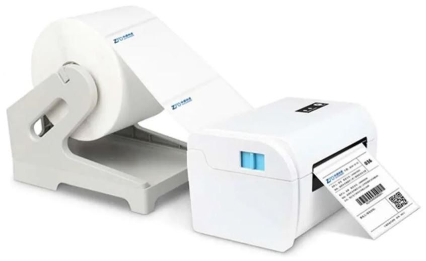 Impresora Térmica De Etiquetas 100mm+rollo 100x50 De 800 Etiquetas
